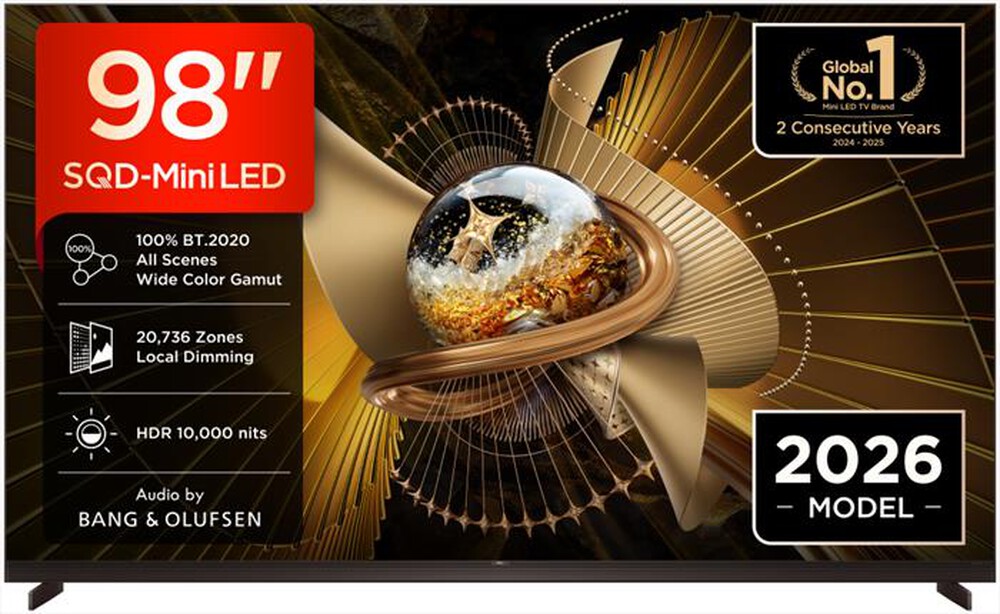 Immagine del prodotto TCL - 98X11L-Nero, Metallico
