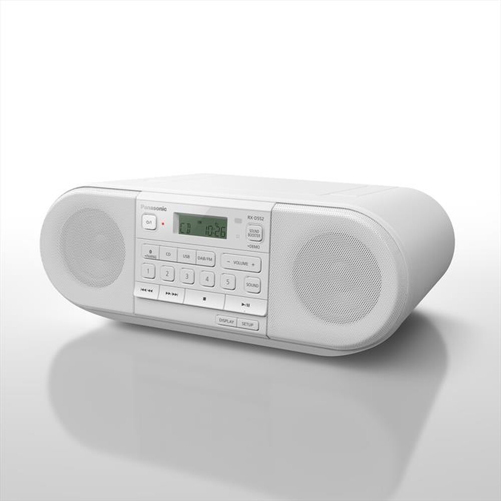 "PANASONIC - RX-D552E-W-bianco"