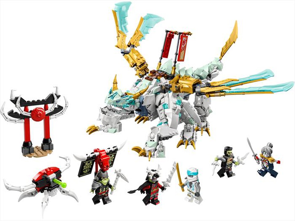 "LEGO - NINJAGO Drago di Ghiaccio di Zane - 71786-Multicolore"