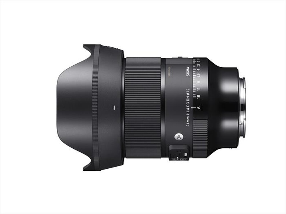 "SIGMA - Obiettivo fisso 24MM F/1.4 DG DN (A) SONY E-MOUNT-NERO/SILVER"