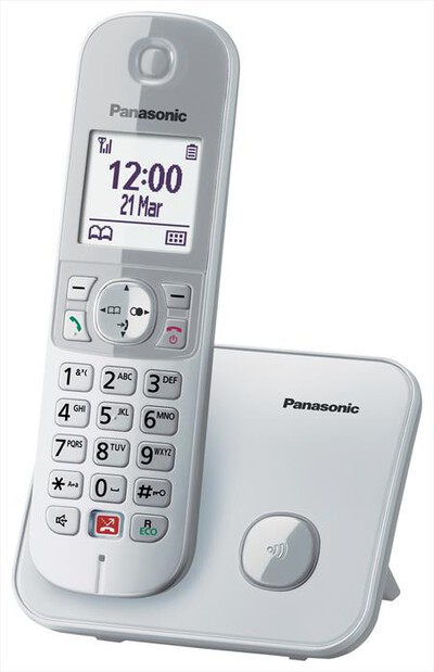 PANASONIC - KX-TG6851JTS-SILVER