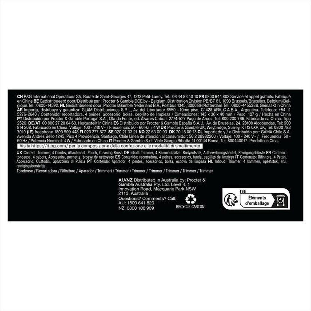 Immagine del prodotto BRAUN - Rasoio BG 7550-GRIGIO