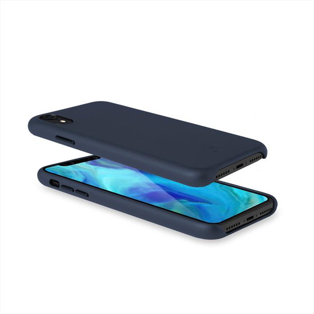 "CELLY - COVER IPH XR-Blu/Similpelle"