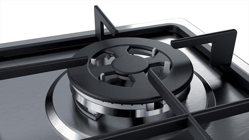 "BOSCH - Piano cottura a gas PGH6B5B60 4 fuochi 58,2cm-Inox"