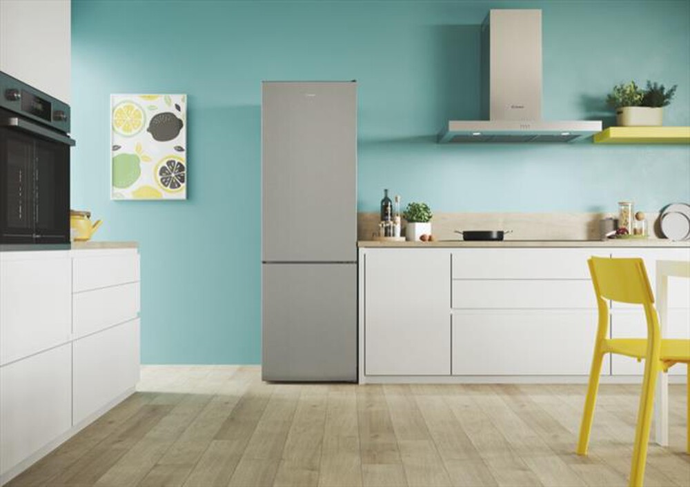 Immagine del prodotto CANDY - Frigorifero combinato CCT3L517ES Classe E 260 lt-Argento