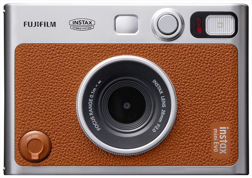 FUJI - Macchina istantanea INSTAX MINI EVO-MARRONE