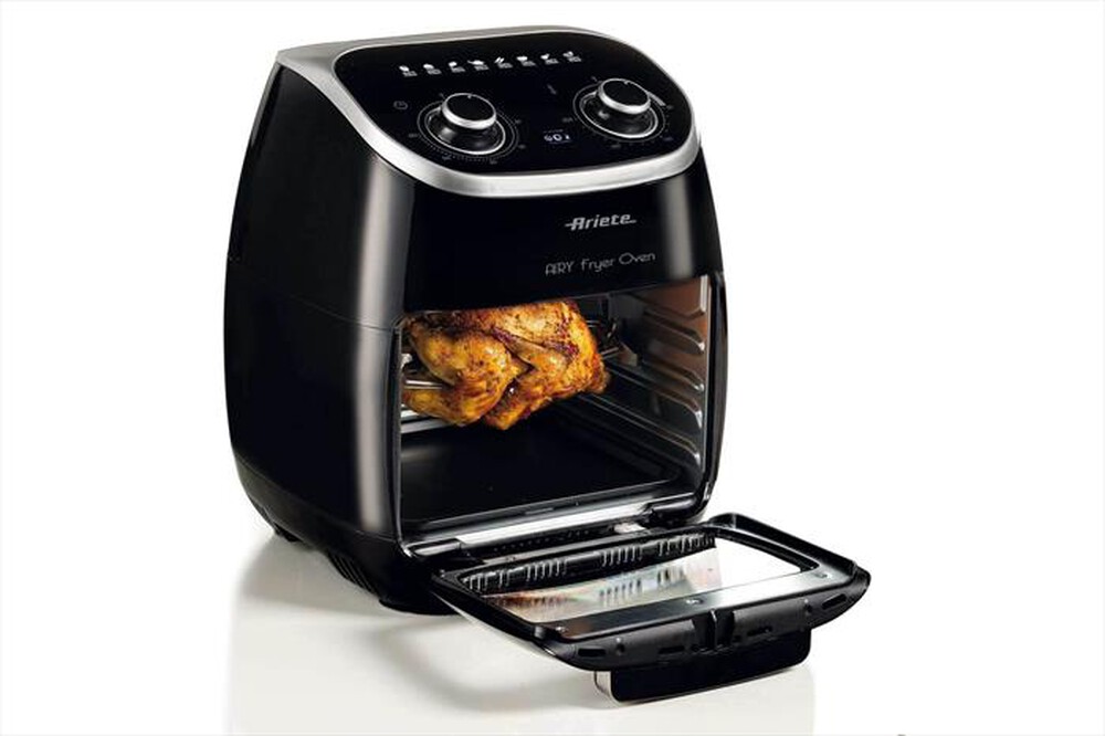 "ARIETE - 4619 Airy Fryer Oven Friggitrice ad aria+Forno 11L-Nero"