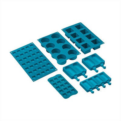 SMEG - Set con 7 stampi in silicone  SMOLD