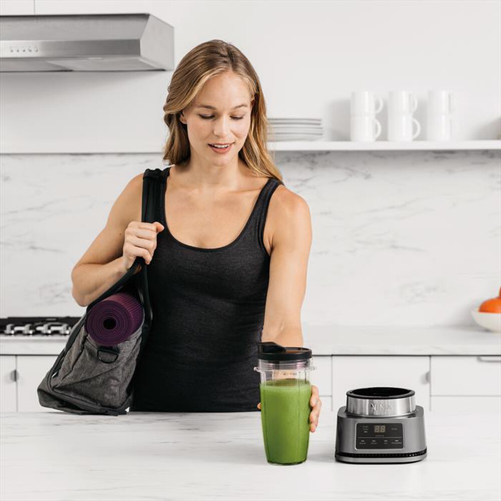 "NINJA - Frullatore 2 in 1 POWER NUTRI CB100EU-GRIGIO/NERO"