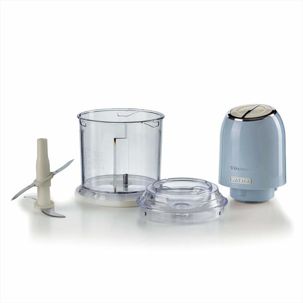 "ARIETE - 0438 Vintage Tritatutto Elettrico 400W-celeste"