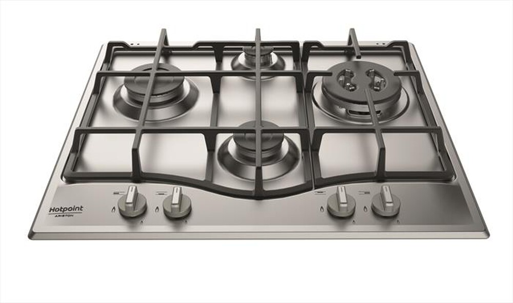 "HOTPOINT ARISTON - Piano cottura a gas PCN 641 T/IX/HAR 59cm-Inox"