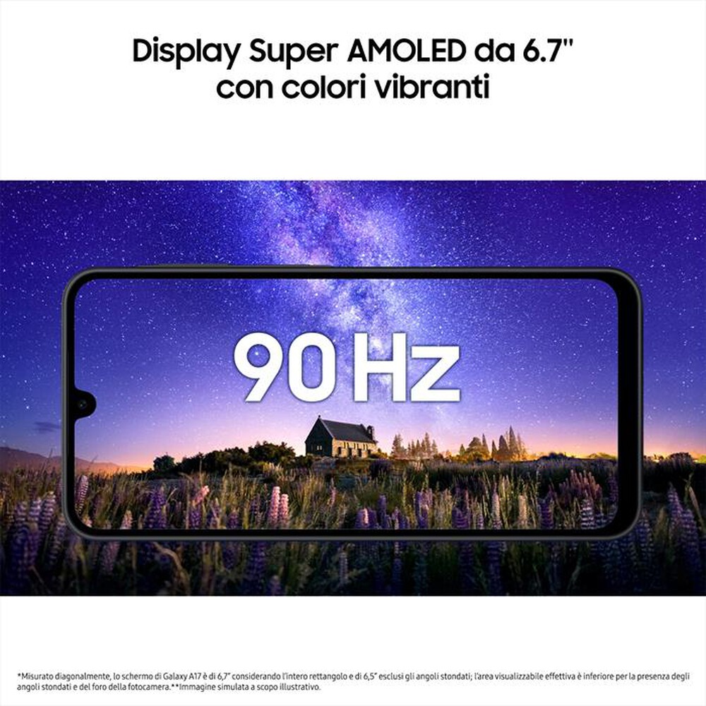 Immagine del prodotto SAMSUNG - Smartphone GALAXY A17 LTE 256GB-Black