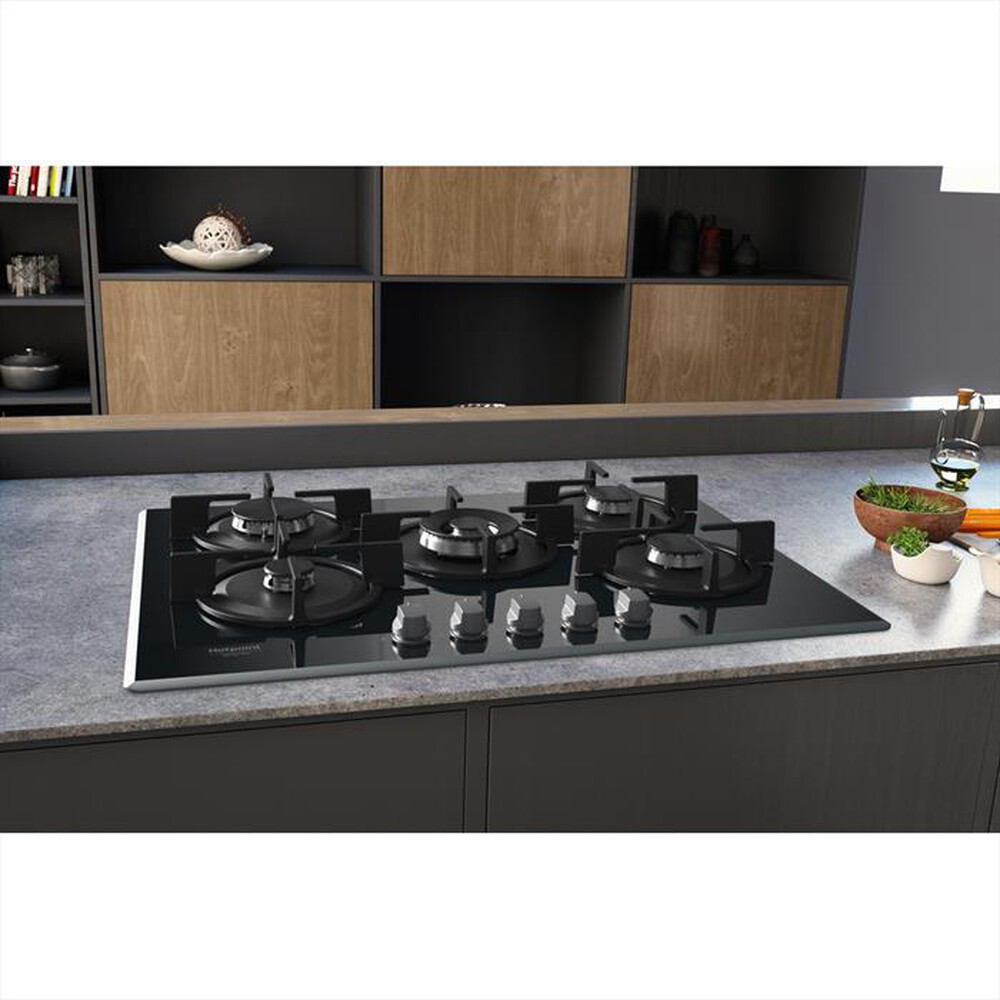 Immagine del prodotto HOTPOINT ARISTON - Piano cottura a gas HAGD 72S/ICE 5 fuochi 73cm