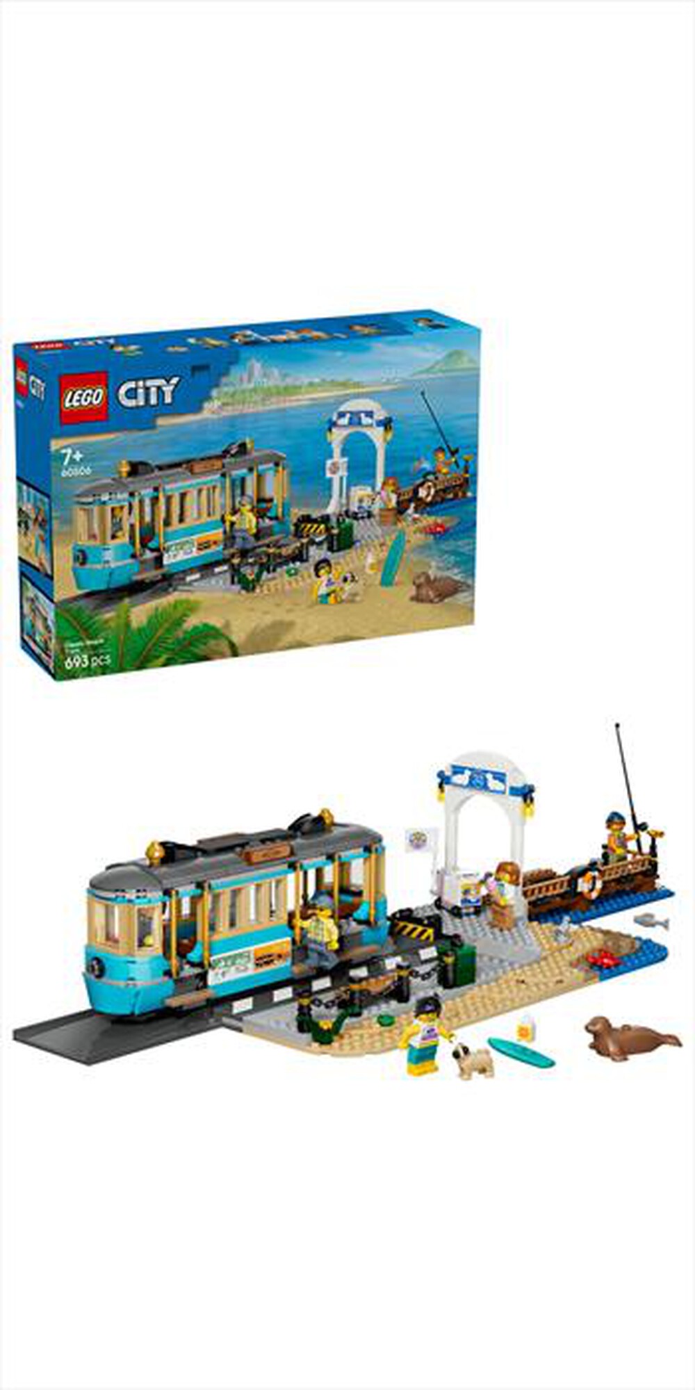 Immagine del prodotto LEGO - CITY Tram classico della spiaggia - 60506