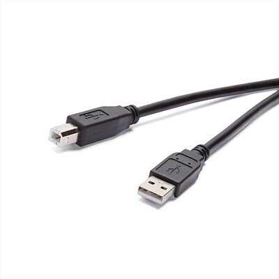 SBS - USB 2.0 comp.connection cable,plug A-plug B,1,8m-Nero