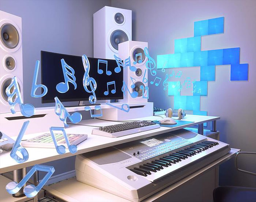 "NANOLEAF - CANVAS SMARTER KIT (17 PANNELLI)"