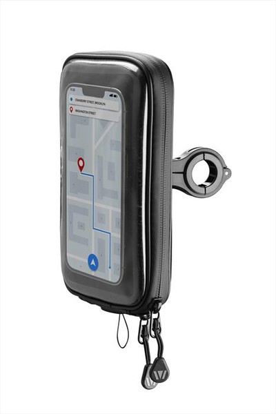 CELLULARLINE - Supporto manubrio smartphone 6.7 NEWMHOLDERCASEK-Nero