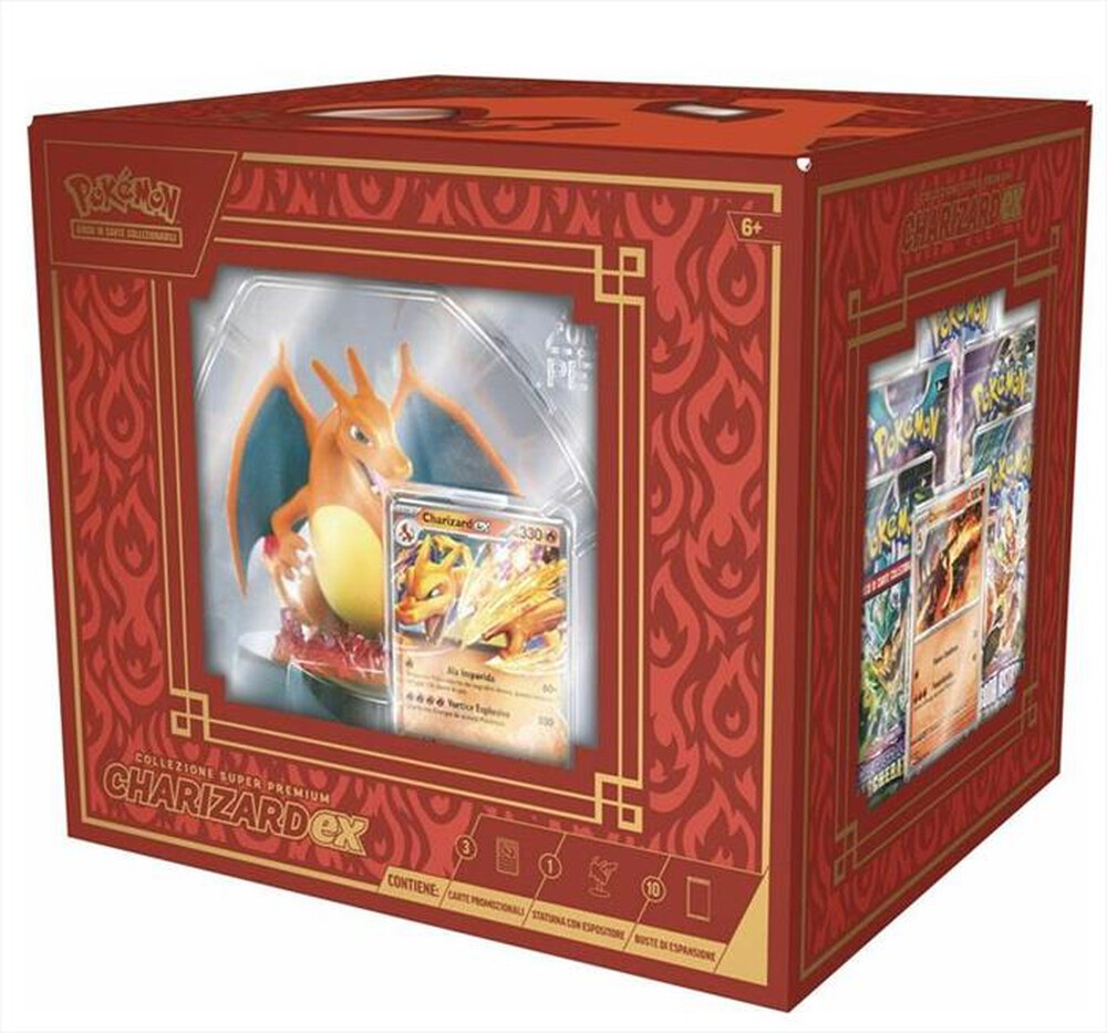 "POKEMON - Collezione Super Premium Charizard EX-Multicolore"