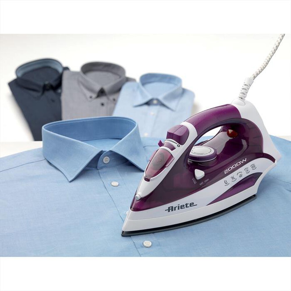 "ARIETE - Steam Iron / 6235-Viola, Bianco"