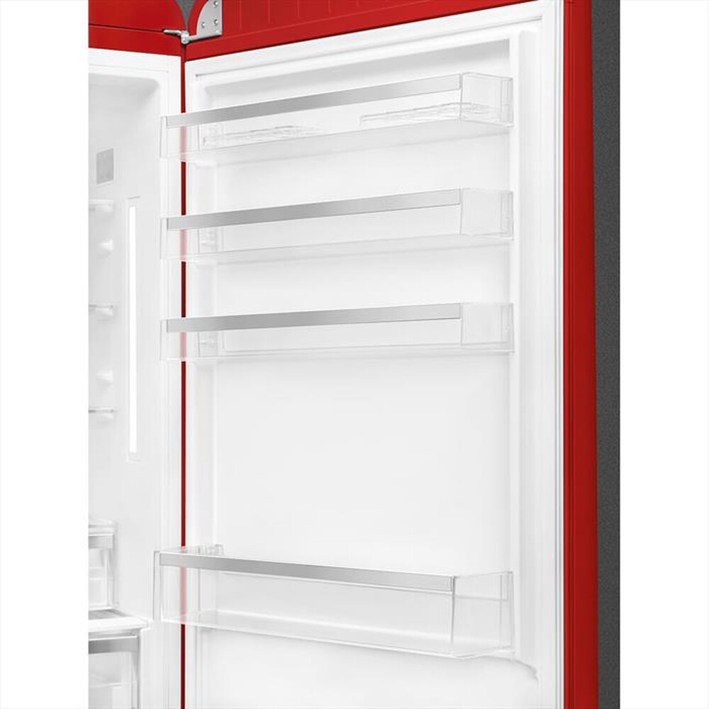 "SMEG - Frigorifero combinato FAB38RRD5 Classe E-Rosso"