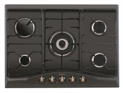 INDESIT - Piano cottura a gas BB 752 /I (AN) 5 fuochi-Antracite