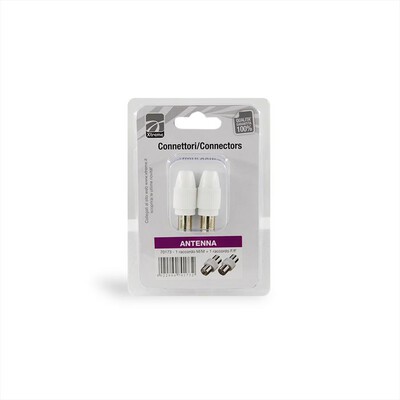 XTREME - 2 CONNETTORI  ANTENNA-BIANCO