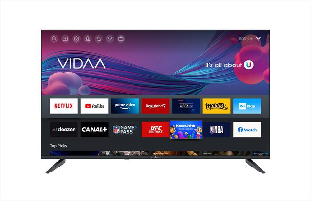 "SMART TECH - Smart TV LED HD 40\" 40FV10V1-nero"