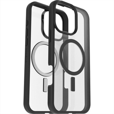 OTTERBOX - REACT MAGSAFE TWIZZLERS CUSTODIA IPHONE 16 PROMAX-Nero/trasparente