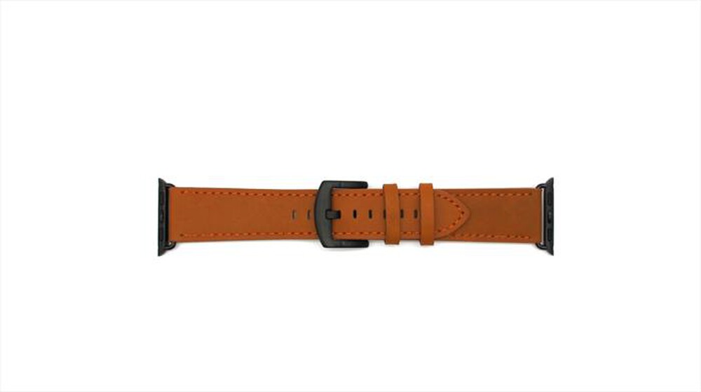"AAAMAZE - CINTURINO IN PELLE PER APPLE WATCH 38/40 MM-Marrone"