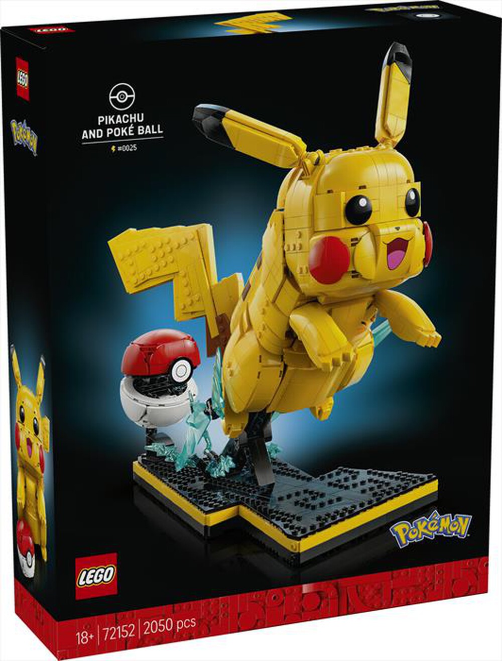 Immagine del prodotto LEGO - POKEMON PIKACHU E POKE' BALL - 72152-Multicolore