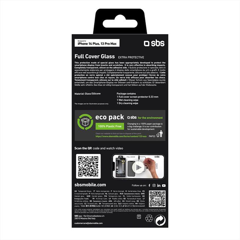 "SBS - TESCRFCIP1367K-Nero"