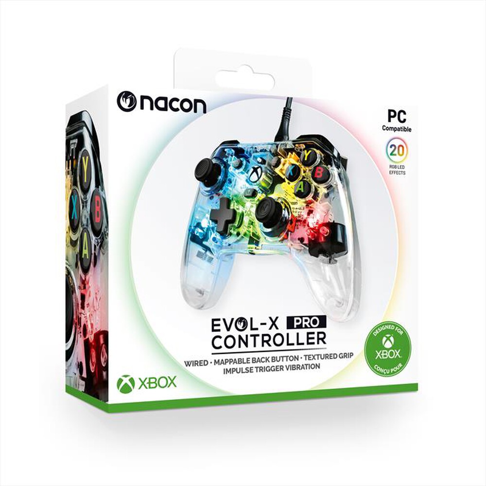 "NACON - OLP EVOL-X CONTROLLER XBX, RGB"