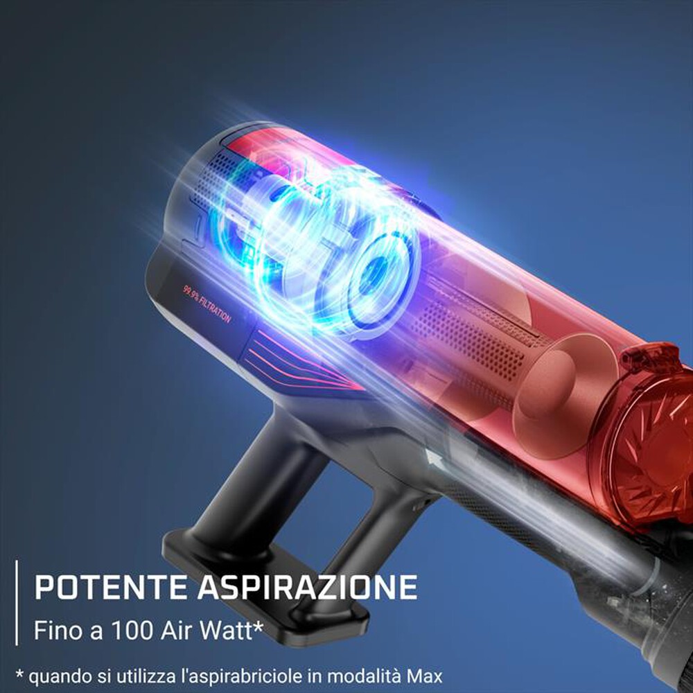 Immagine del prodotto ROWENTA - Scopa elettrica X-FORCE 8.80 RH1872E0-Rosso