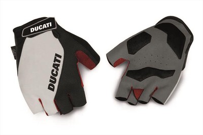 DUCATI - GUANTINI DUCATI PER BIKE BIANCO-ROSSO-Rosso/Nero