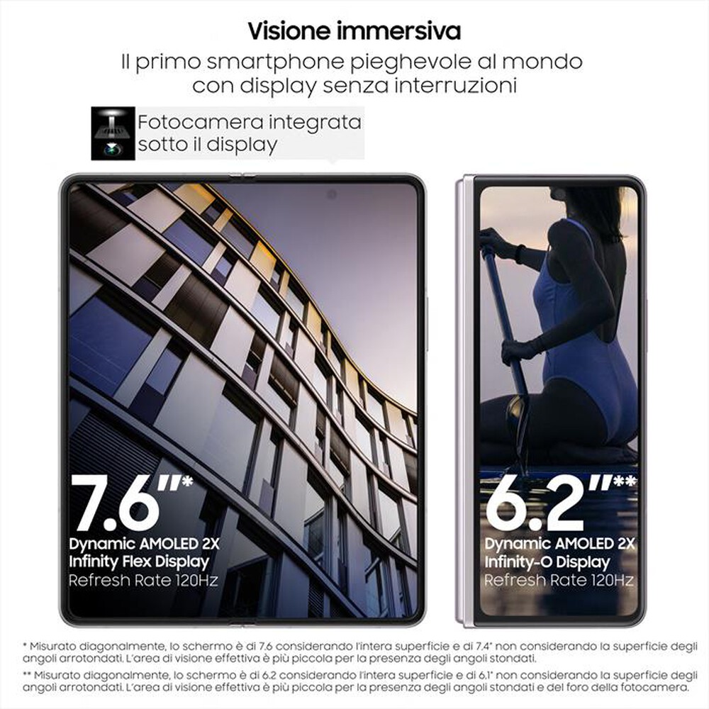 "SAMSUNG - GALAXY Z FOLD3 5G 512 GB-Phantom Silver"