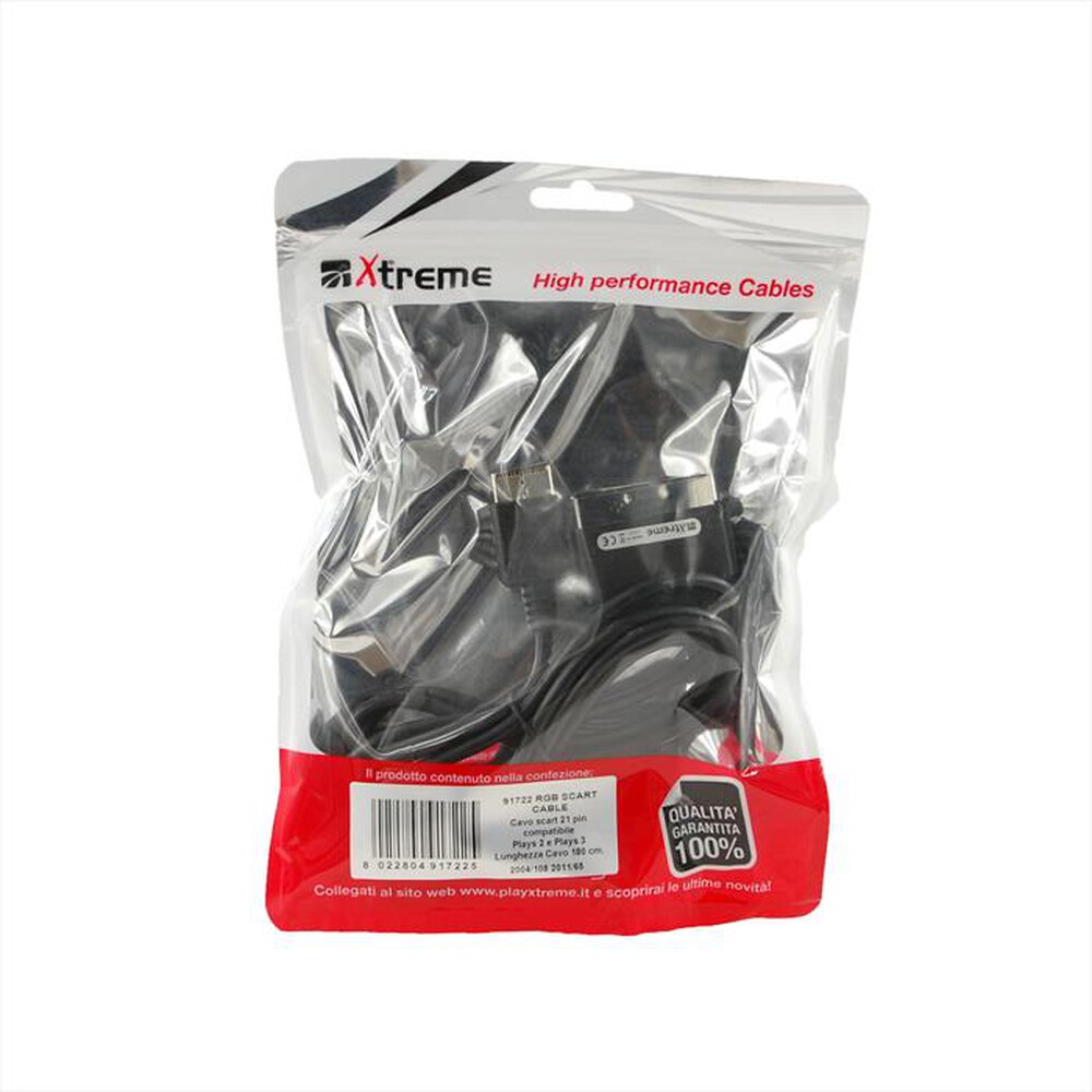 Immagine del prodotto XTREME - 91722 - RGB Scart Cable-NERO