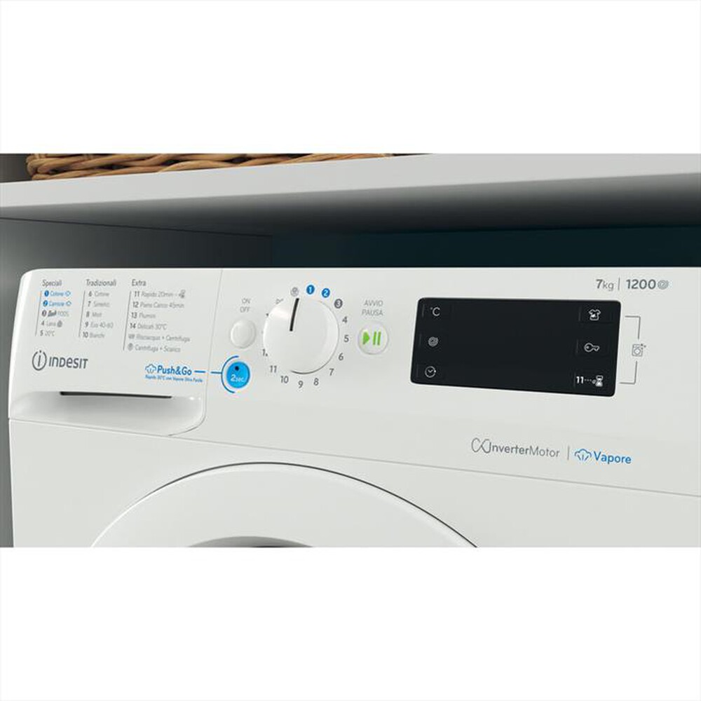 "INDESIT - Lavatrice BWE 71295X WV IT 7 Kg Classe B-Bianco"
