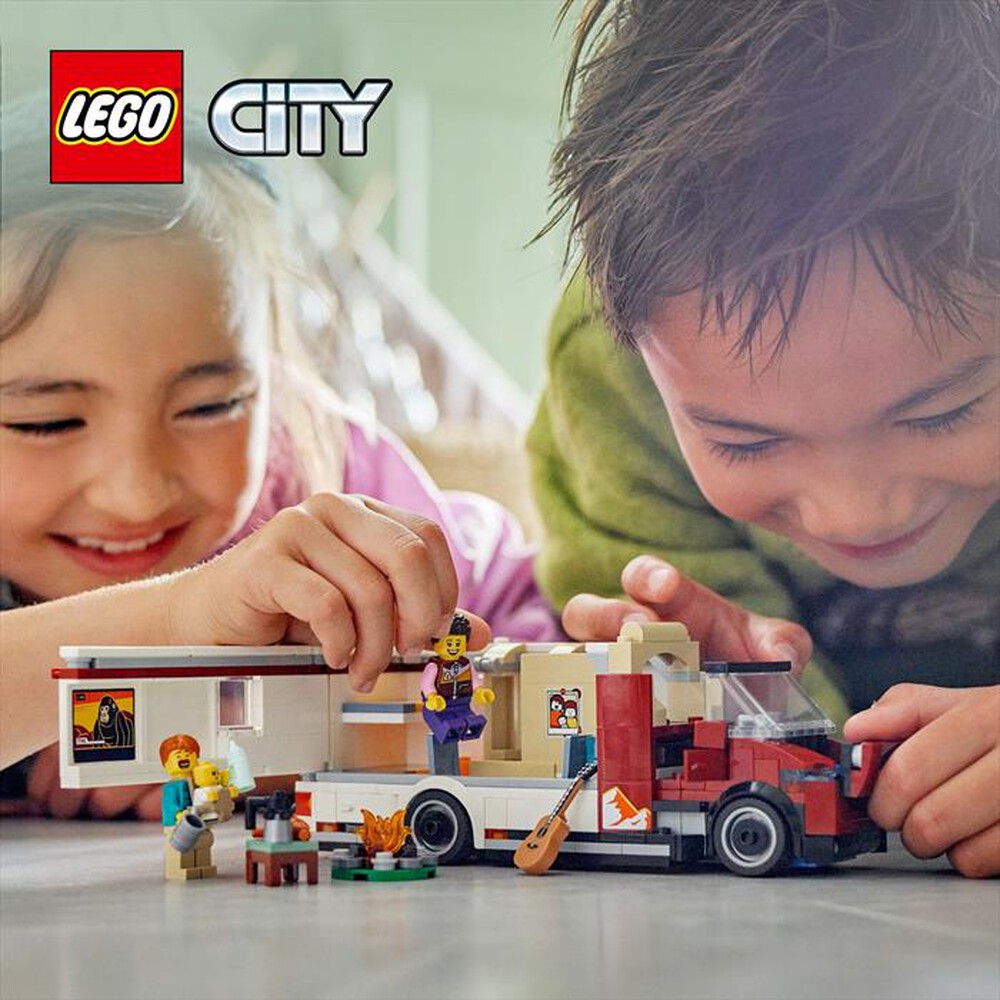 Immagine del prodotto LEGO - CITY Camper van delle vacanze d&rsquo;avventura 60454