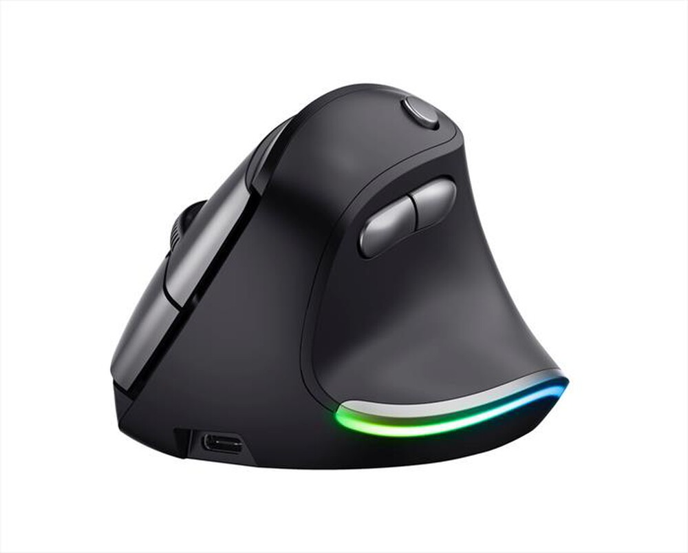 "TRUST - BAYO ERGO WIRELESS MOUSE ECO-Black"