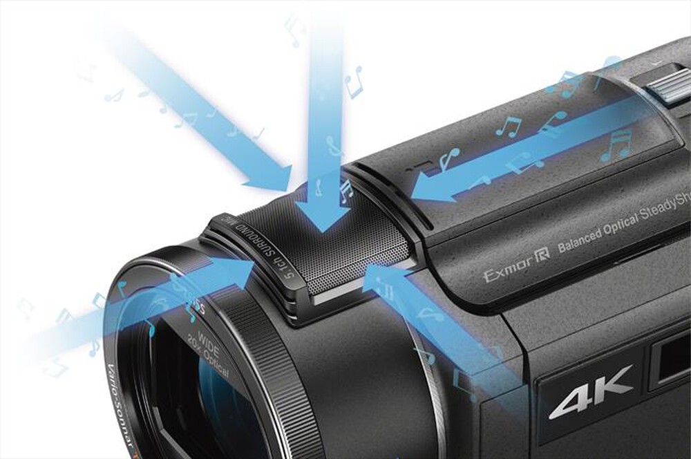 "SONY - FDR-AX53-Black"