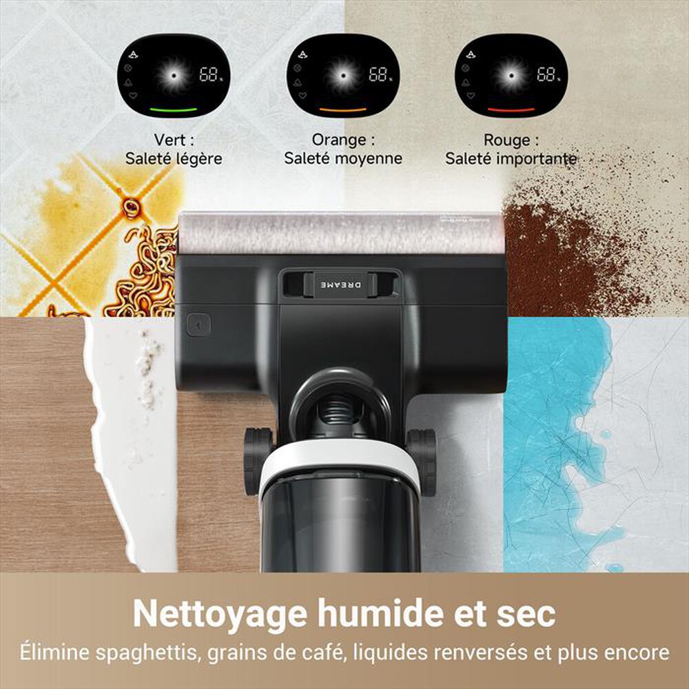 "DREAME - Lavapavimenti H14 PRO VM Combo-Nero"