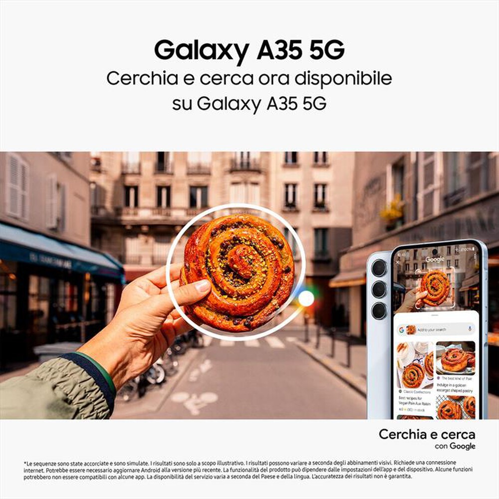 Immagine del prodotto SAMSUNG - GALAXY A35 5G 128GB-Awesome Iceblue