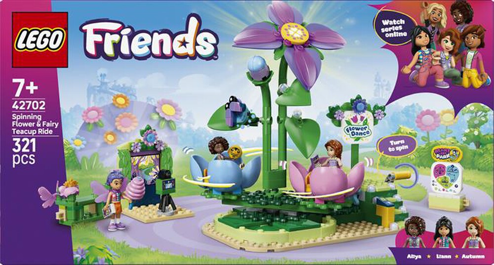 Immagine del prodotto LEGO - FRIENDS Giostra delle tazze da t&egrave; floreali - 42702