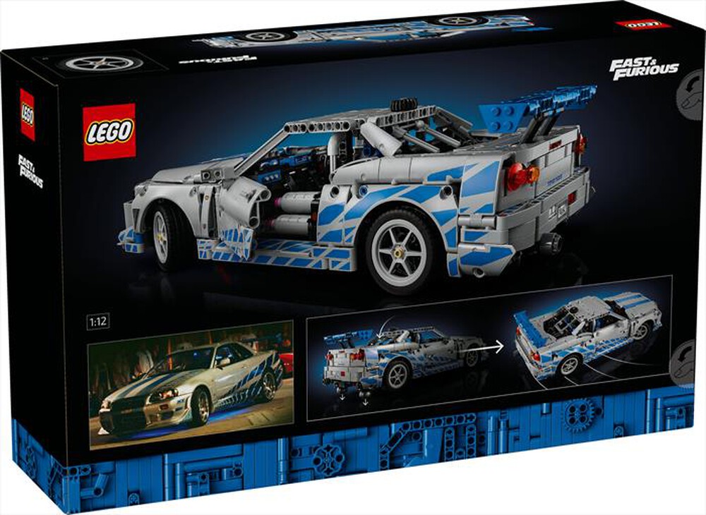 "LEGO - AUTO NISSAN SKYLINE GT-R (R34) 2 FAST 2 FURIOUS-,"