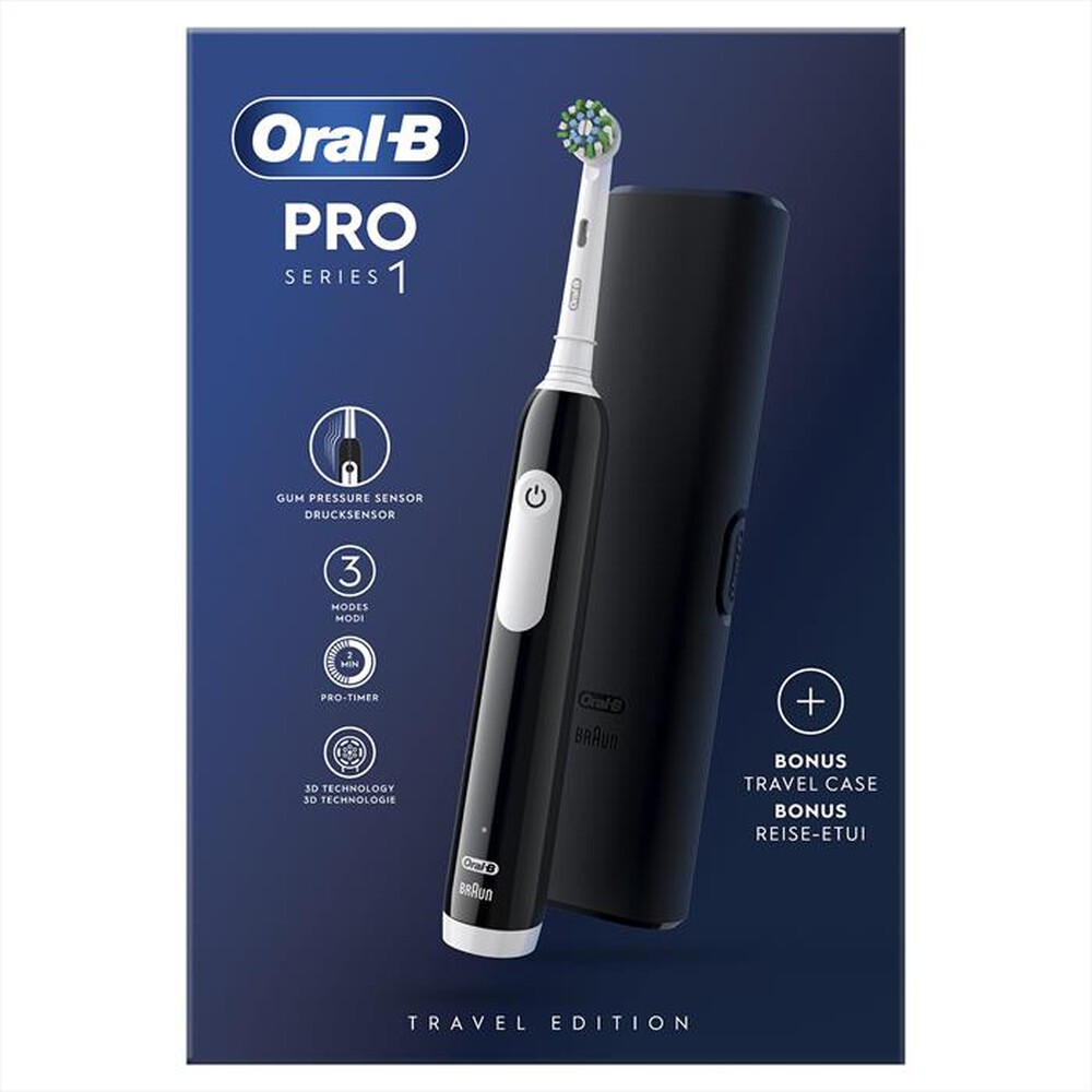 "ORAL-B - Spazzolino elettrico SERIES 1-Nero"