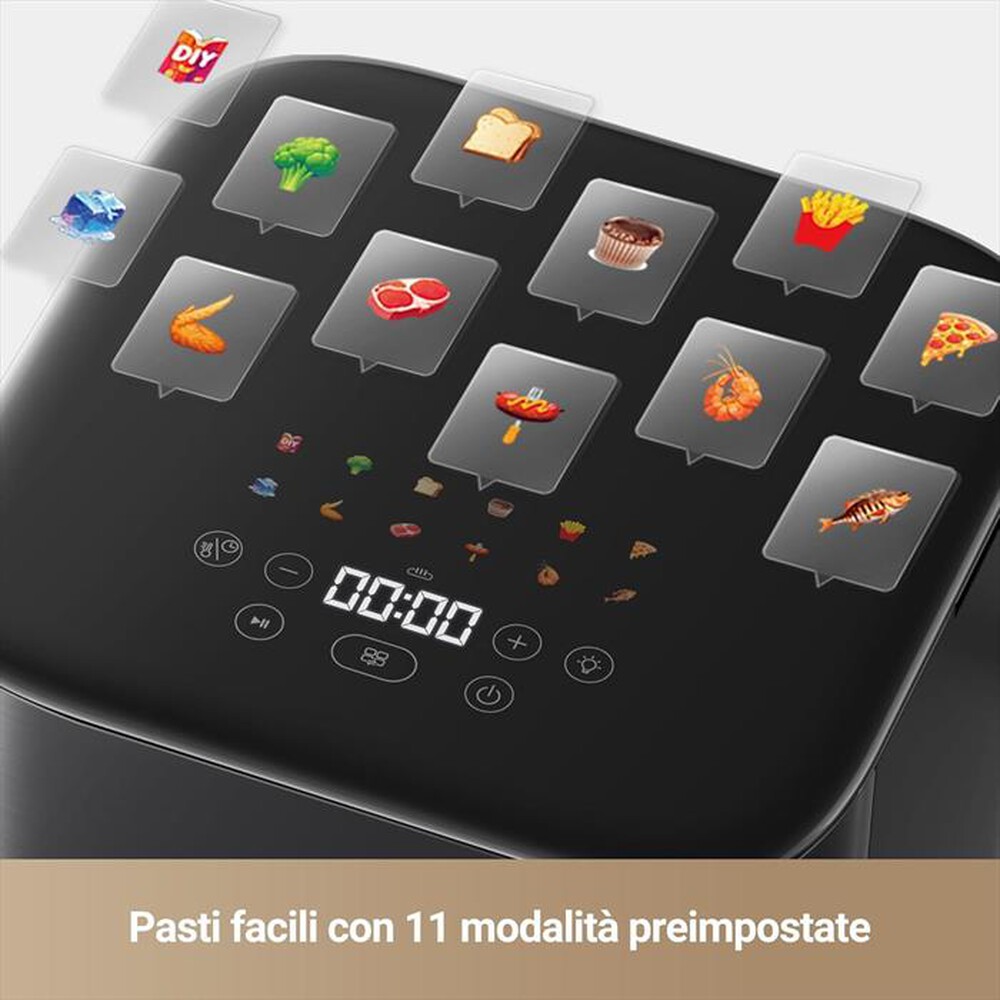 "DREAME - Friggitrice aria MOVA AEROCHEF FD10 PRO AIR FRYER-Nero"