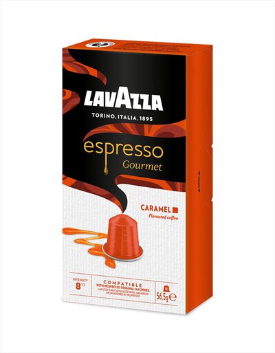 LAVAZZA - NCC GOURMET CARAMELLO-marrone/arancione