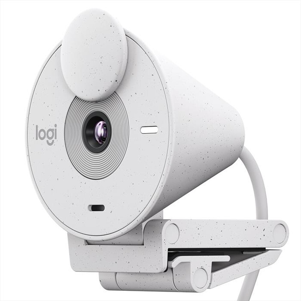 "LOGITECH - Webcam Brio 300-Bianco"