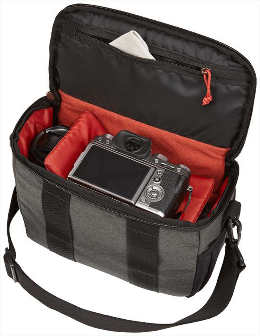 "CASE LOGIC - BORSA TRACOLLA ERA DSLR-Grigio"
