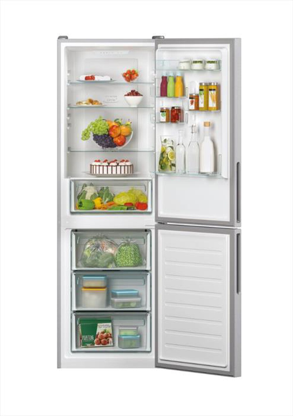"CANDY - Frigorifero combinato CCE3T618ES Classe E"